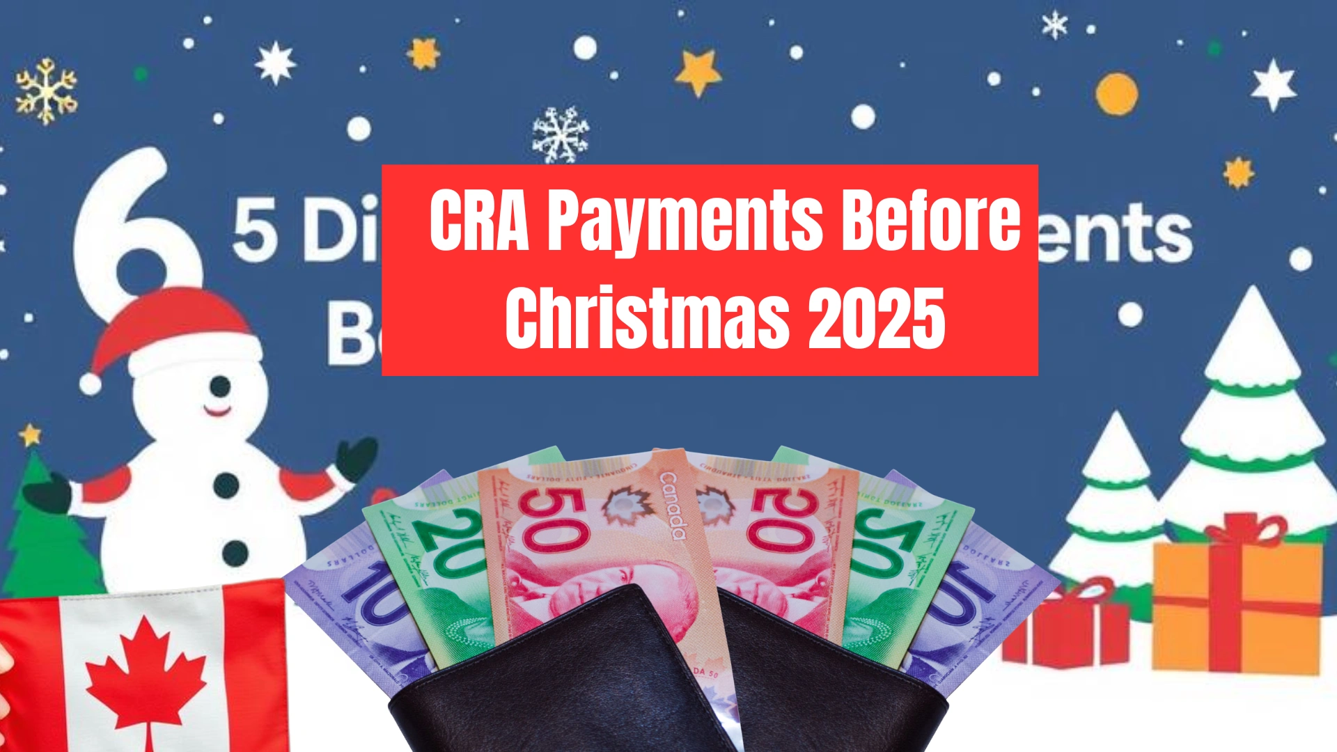 6 CRA Direct Deposit Payments Before Christmas 2025 — Your Complete Guide to Benefits and Dates